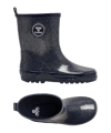 Hummel Rubber Glitter Boots bambini nero F1009 