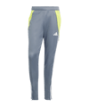 adidas Tiro 24 Trackpant Grijs Geel  