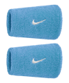 Nike Swoosh Classic Doublewide 2Pk Bracelet Bleu C409