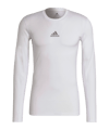 adidas Techfit Shirt Lange Mouw Wit  