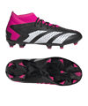 adidas Predator Accuracy.1 FG Own Your Football Kids Schwarz Weiss Pink