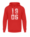 Tsvsho Hoody 1906 Block W rosso 