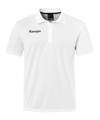 Kempa Poly Poloshirt Kids Wit F07  