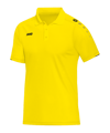 JAKO Classico Poloshirt Damen Gelb F03