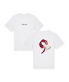 11teamsports Norwegen "VIKING KING" T-Shirt WM 2026 Weiß