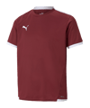 Maillot de football PUMA teamLIGA enfants rouge F09