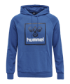 Sweat à capuche bleu Hummel hmlISAM 2.0 - Réf. F7045
