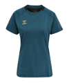 Hummel hmlCIMA XK t-shirt donna blu F7058 