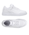 Cahussure PUMA Doublecourt PRM blanches et grises F01