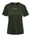 Hummel Te Tola t-shirt Dames groen F6126 