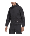 adidas Icons Cord Kapuzenjacke Schwarz Grau - schwarz