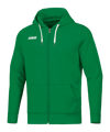 JAKO Base Jas met capuchon Groen K006 