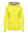 Hummel HMLGO Cotton Sweat à capuche femmes  jaune F5269