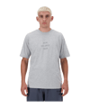 New Balance Iconic Collegiate Graphic T-Shirt FAG - grau