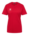 Hummel AUTHENTIC CO t-shirt Dames rood F3062 