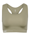 Hummel Pulse Light Support Brassière de sport Femmes Vert C6092
