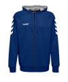 Hummel Cotton Kapuzenjacke Kids Blau F7045
