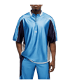 New Balance Warmup Shooting Zip Top Blu 