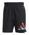 adidas 3Bar Short Schwarz Rot Blau