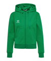 Hummel GO 2.0 Kapuzenjacke Damen Grün F6235