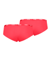 PUMA Iconic Hipster 2er Pack Damen Rot F019 - rot