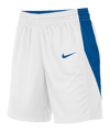 Short de Baskets Nike équipe Basketball femmes blanc bleu F102