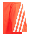 adidas Future Icons 3-Stripes T-Shirt Kids Rot - rot