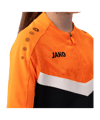 JAKO Iconic HalfZip Sweatshirt Kids Schwarz F807 - schwarz
