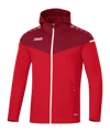 JAKO Jas met capuchon Rood K001 