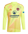 Maillot de gardien adidas 1.FC Nürnberg TW-Trikot jaune 2024/2025