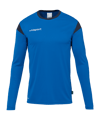 uhlsport Squad 27 shirt lange mouw kids blauw F43 