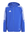 Veste coupe-vent adidas Tiro 23  enfants Bleue 