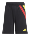 adidas Fortore 23 Short Kids Schwarz Rot Gelb