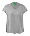Erima Team Essential T-Shirt Dames Lichtgrijs  
