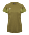 Hummel hmlTRAVEL t-shirt donna verde F6599 