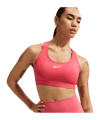 Nike Swoosh Medium Support Sport-BH Damen Orange F897