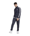 adidas Sportswear Basic 3-Stripes Tricot Track Suit Blue - blau