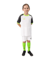 JAKO Iconic Trikot Kids Weiss Schwarz Grün F014 - weiss