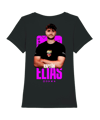 Battle of the Socials T-Shirt "Team Elias" Damen Schwarz