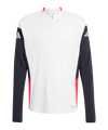 adidas Tiro 25 Pro felpa bianco 