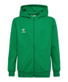 Hummel GO 2.0 Kapuzenjacke Kids Grün F6235