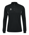 Hummel Authentic HalfZip felpa nero F2001 