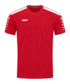 JAKO Power T-Shirt Kids Rot Weiss F100
