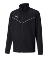 PUMA teamRISE Poly Trainingsjacke Kids Schwarz F03