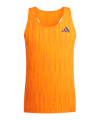 adidas Adizero Running Singlet T-Shirt Beige