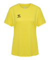 Hummel Essential shirt Dames geel F5269 