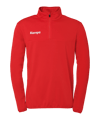 Kempa 1/4 Zip felpa rosso F60 