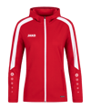 JAKO Veste à capuche Rouge C100 