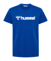 Hummel Go 2.0 Logo T-Shirt Kids Blauw F7045  