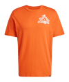 adidas Football Kicks Graphic Tee Red